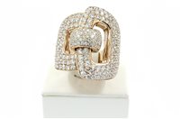 Anello Sangiorgi Preziosi Donna in Oro rosa Diamante 178293-13.5